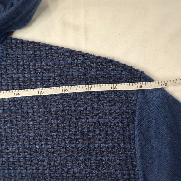 Smartwool Men's navy wool-blend pullover hoodie, XL, great condition. - Picture 7 of 8